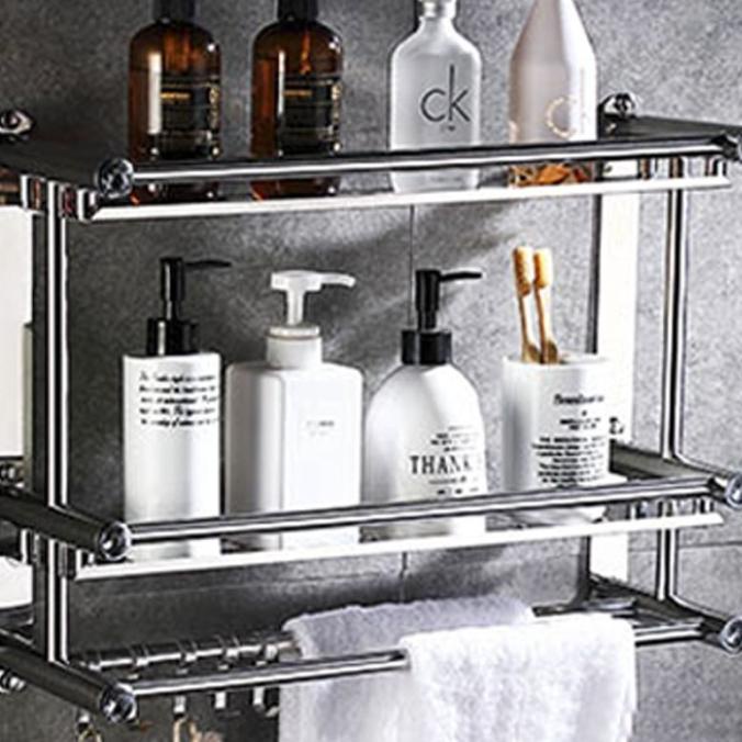 GREENLAND RAK DINDING KAMAR MANDI TINGKAT FREE LEM STAINLES TFH5464T