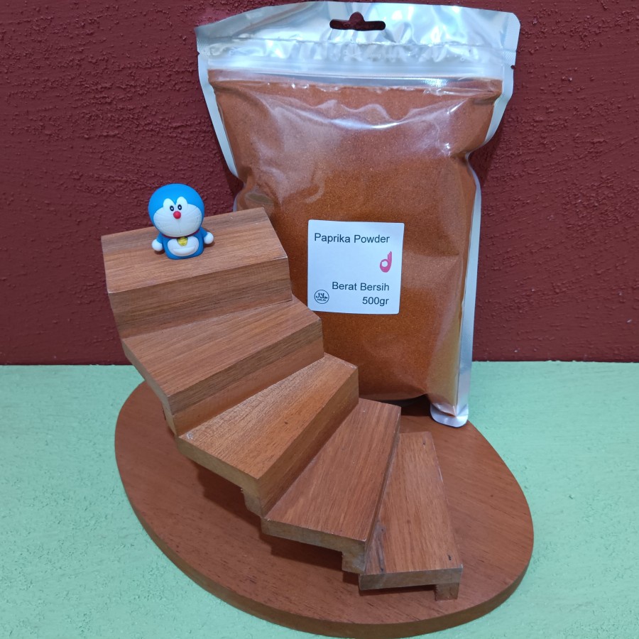 

Paprika Bubuk Murni 500 gram / Pure Red Bell Pepper Powder / Capsicum Anum 1/2 kg / Rempah / Bumbu Masak / Spices