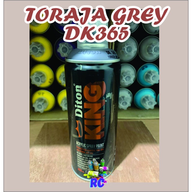 

Diton King DK365 TORAJA GREY - Acrylic Spray