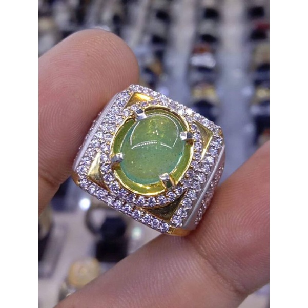 natural [EMERALD BERYL ETHOPIA INSIGNIFICANT 2.15CT SERTIFIKAT] zamrud ethopia top luster emban cinc