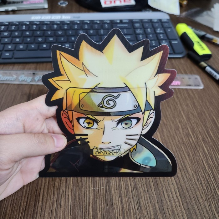 

STIKER 3D MOTION LENTICULAR ANIME - D0101 - Naruto - Naruto Uzumaki