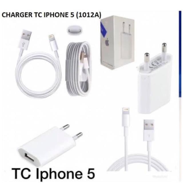 Travel Charger TC Kabel data USB IP X -  Iph X - IP 5