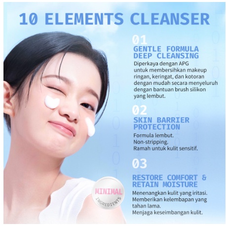 BNB Barenbliss 10 Elements! Amino Acid Rich Foam Cleanser 100ml