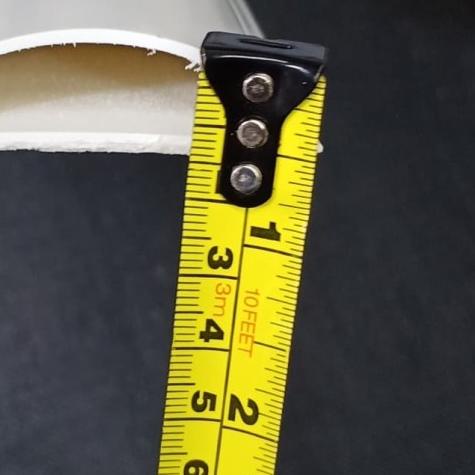 Kabel duct lantai besar floor cable duct 16x65 melengkung oval