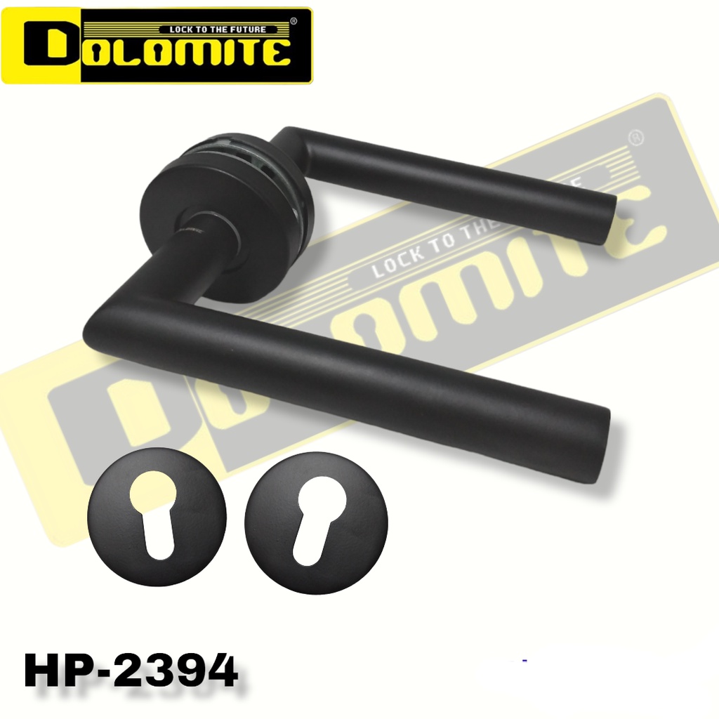 HANDLE ONLY GAGANG PINTU RUMAH MURAH TANPA KUNCI HITAM BLACK 2394