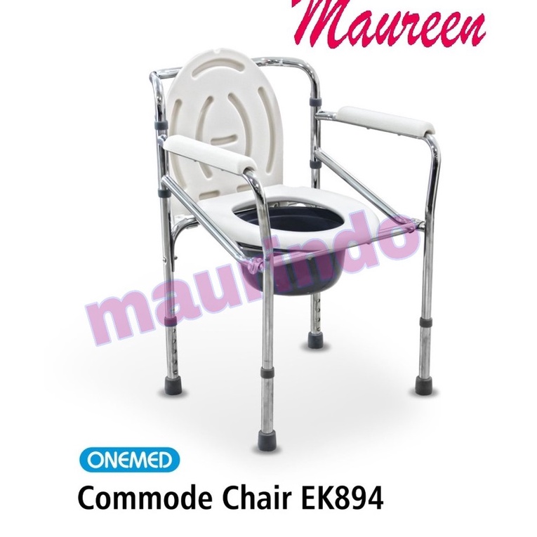 [COD] Comode Kursi BAB Sella / Onemed Deluxe Commode Chair Bisa Lipat Tanpa Roda