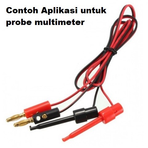 Test Clip Hook Probe Connector Klip Penjepit Jepitan Pengait Kaki Pin