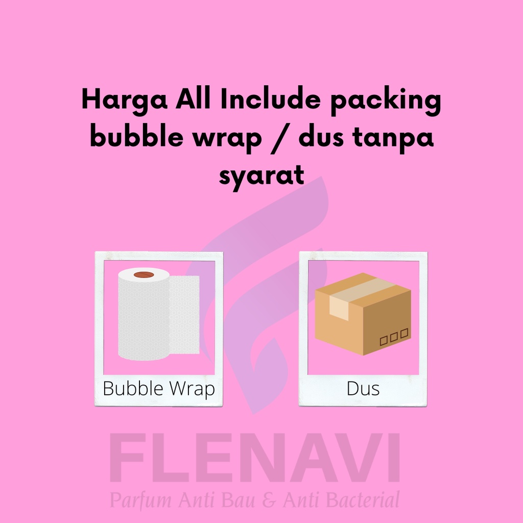 DISKON Flenavi Parfume - Pengharum Sepatu Anti Bau Kaki Parfum Jok Mobil Aroma Bubble Gum