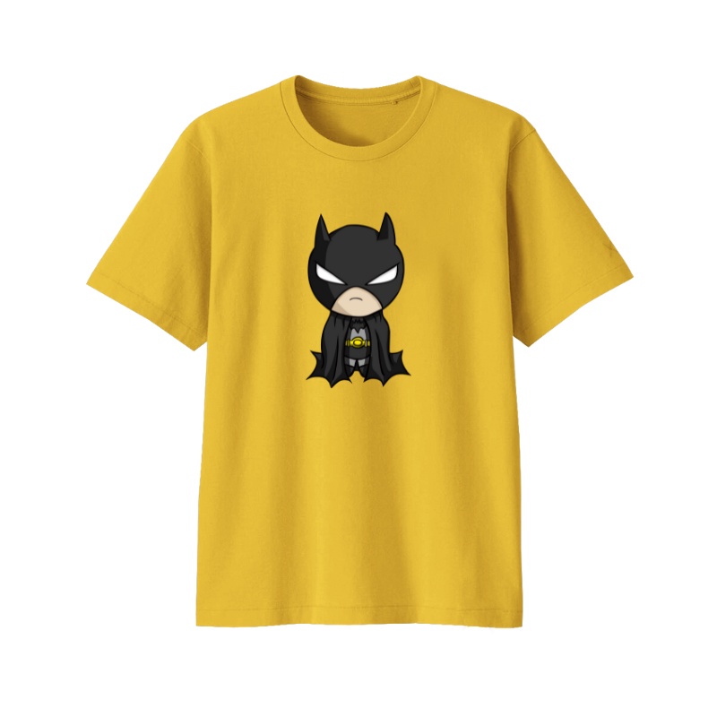 Kaos Chibi Batman Untuk Bayi Anak Remaja Dewasa Big Size Bahan Combed 30s Lembut dan Nyaman