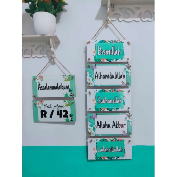 

Papan Nama/Alamat/Papan jalan Susun