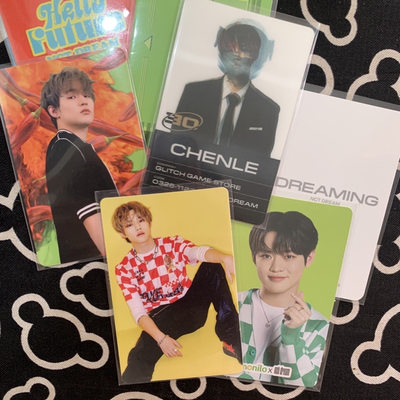 photocard chenle ar hotsa lenti chenle glimo pc sticker hotsa pc lemonilo chenle