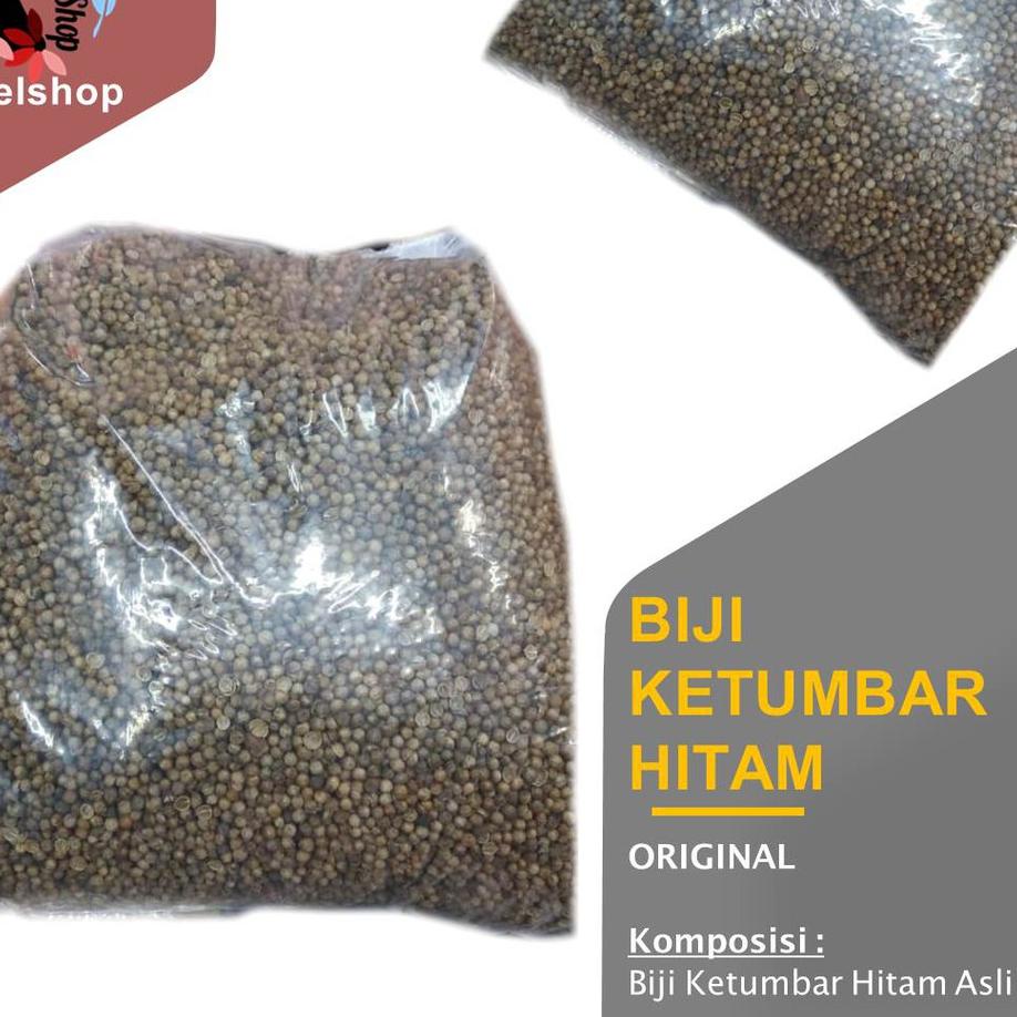 

Cuci Gudang--Biji Ketumbar Hitam 250g, 500g, 1 kg