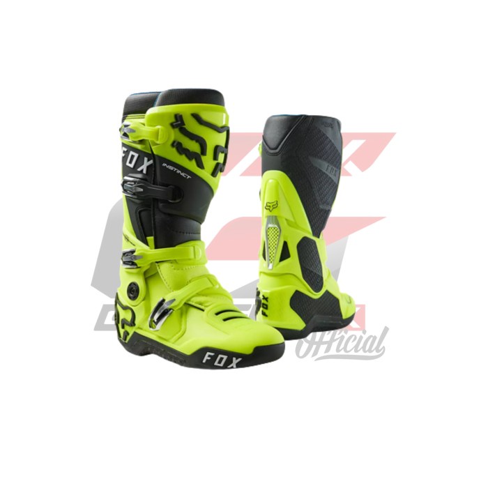 SEPATU FOX INSTINCT BOOT - FLO YELLOW
