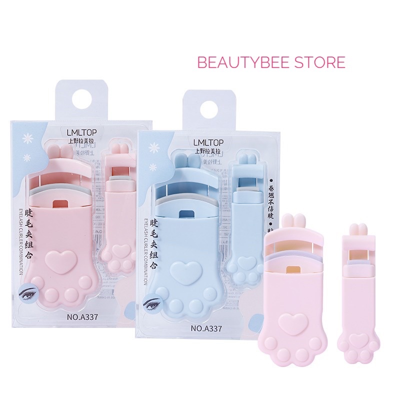 EYELASH CURLER / PENJEPIT BULU MATA ATAS &amp; BAWAH MOTIF PAW ISI 2 (A337)