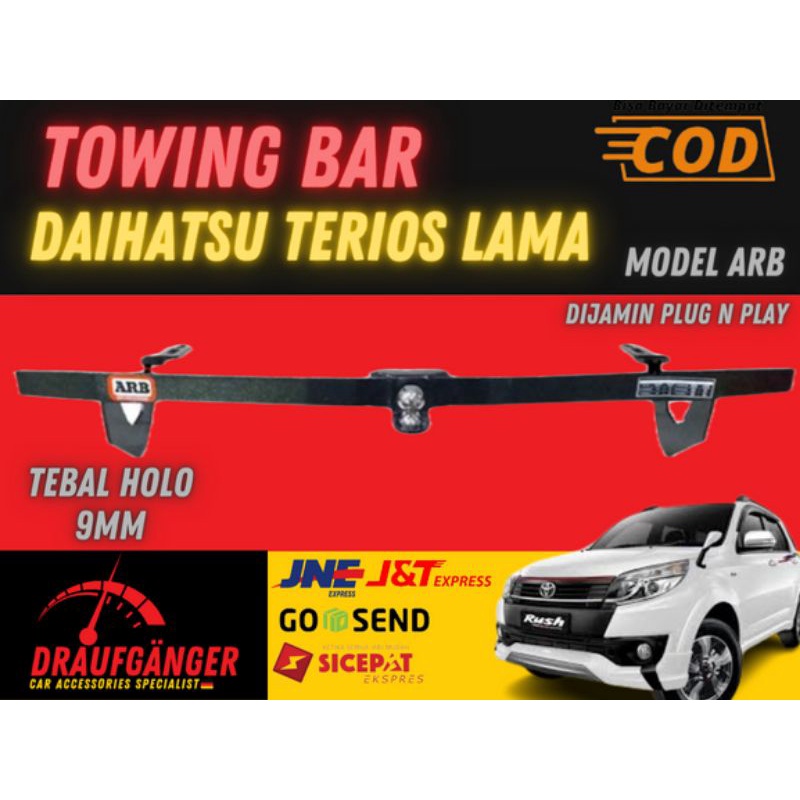 TOWING BAR TERIOS LAMA SPECIAL REQUEST DIJAMIN PNP BERKUALITAS