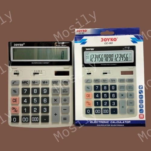 

KALKULATOR CC 50 JOYKO / KALKULATOR 16 DIGIT CC 50