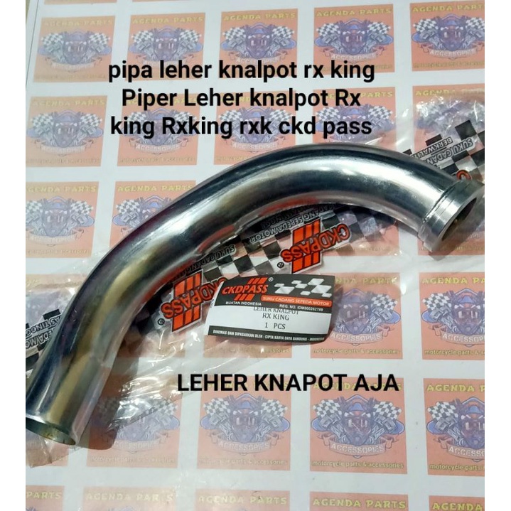 Leher knalpot rx king Pipa Leher knalpot Rx king Rxking rxk ckd pass(Leher knalpot aja)