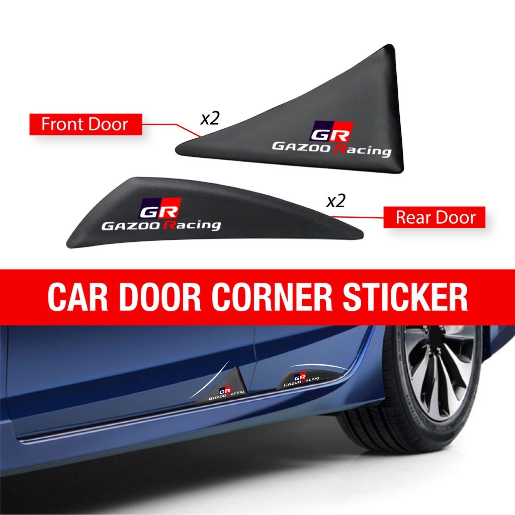 Pinggiran Pintu Mobil Anti Gores Tabrak (Penebalan) Stiker Perlindungan Sudut Stiker Karet Silicon Untuk Hyundai i10 Kona Getz Aksen Elantra Tucson I30 Santafe Creta ix35 I20 I40