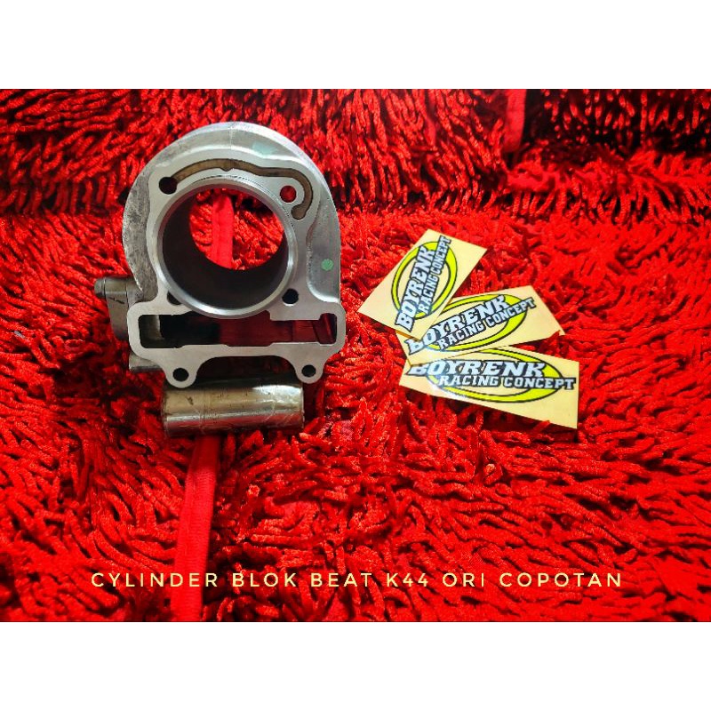 CYLINDER BLOK BEAT KARBU  / INJEKSI F1 BORE UP  KODE KVY KZL K44 - BOYRENK RACING CONCEPT