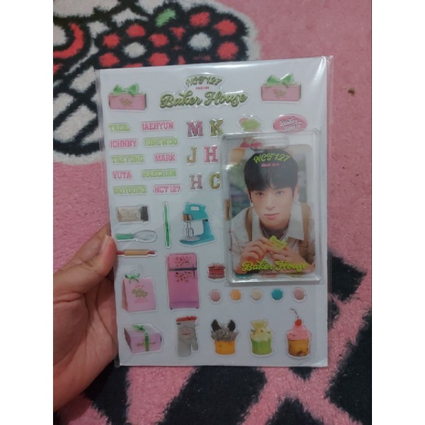 epoxy stiker Jaehyun MD BAKER NCT 127
