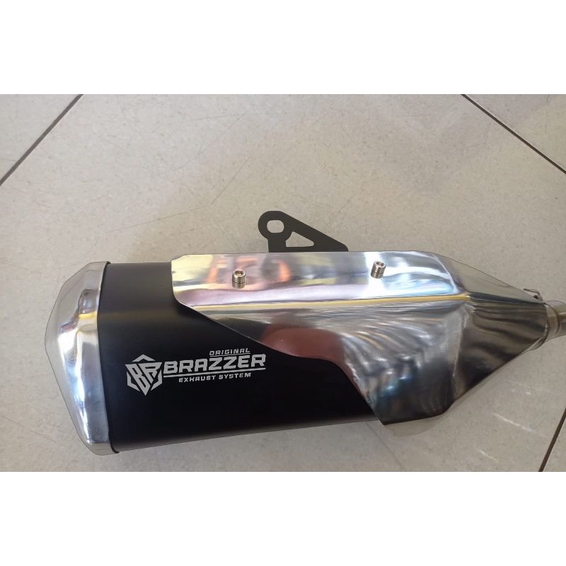 knalpot original Ninja 250 fi old karbu silencer only inlet 50 mm suara super ngebas adem