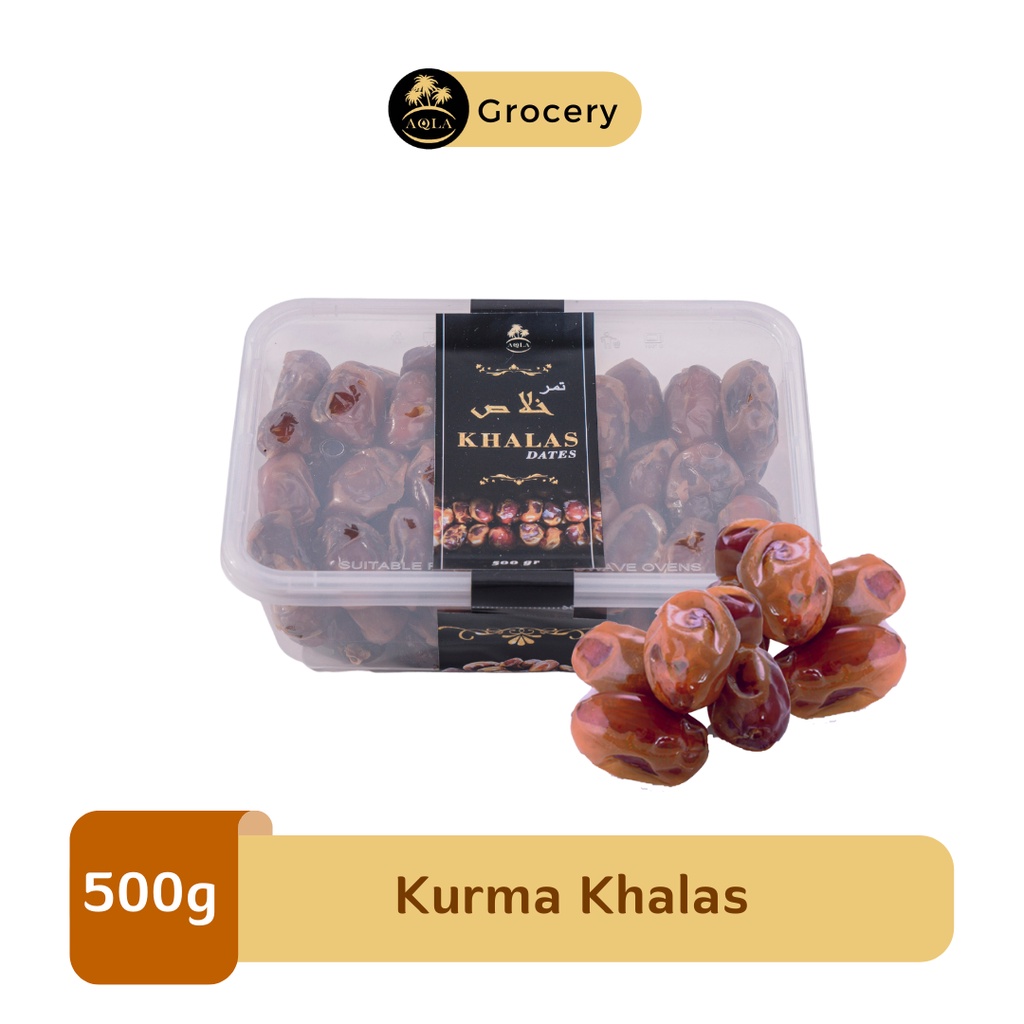 

Kurma Khalas Original / Kurma Kholas 500gr