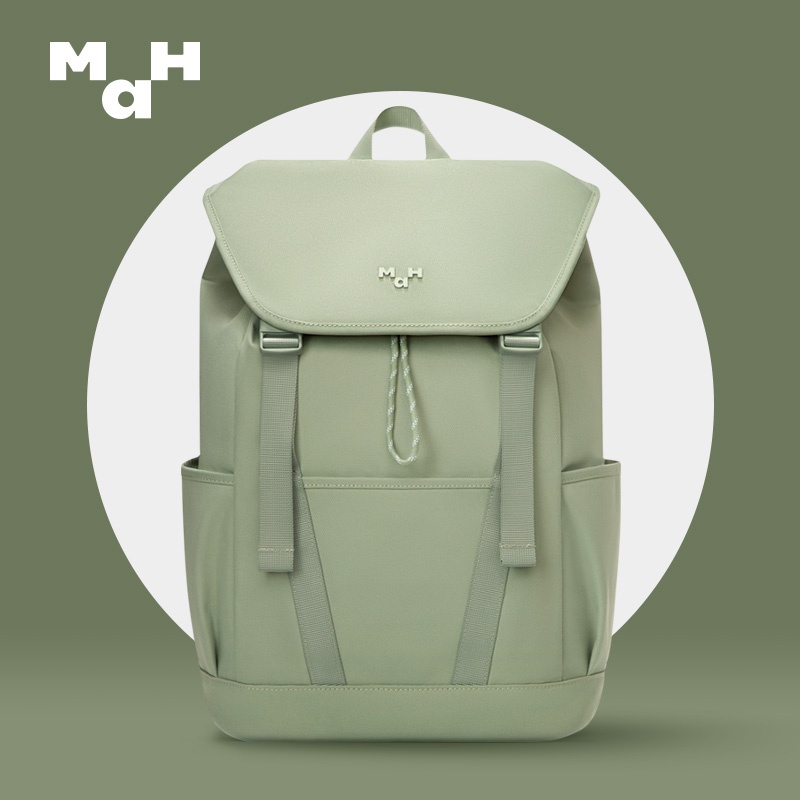 MAH YOUNG Green Cactus Tour Series Ransel Laptop Tas Sekolah untuk Perjalanan Luar Ruangan