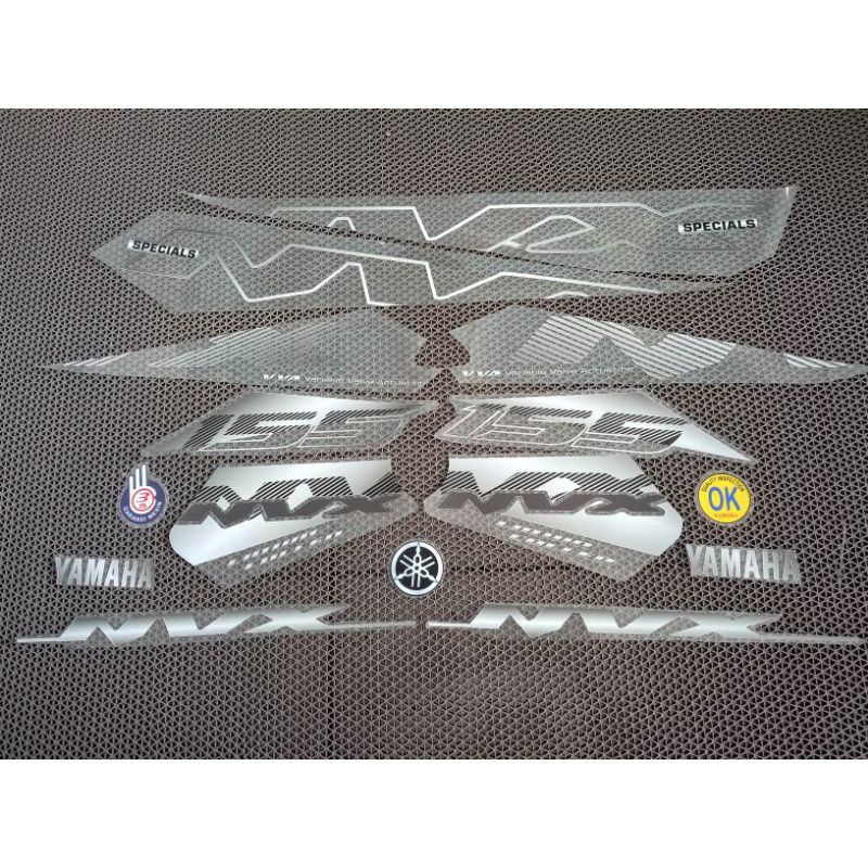 STRIPING STICKER AEROX 155 OLD NVX TRANSPARAN SPECIAL