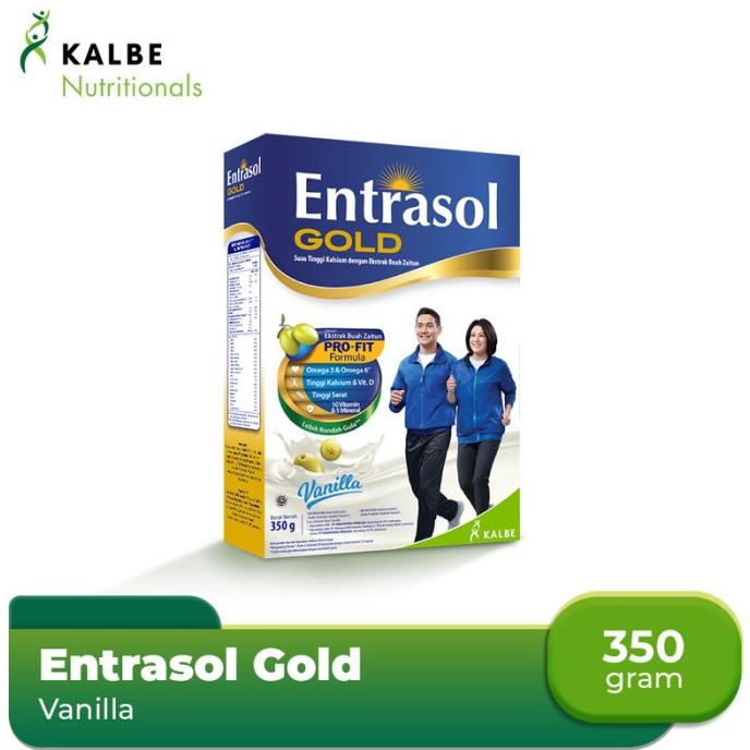 

[ COD ] Entrasol Gold Vanilla 350g