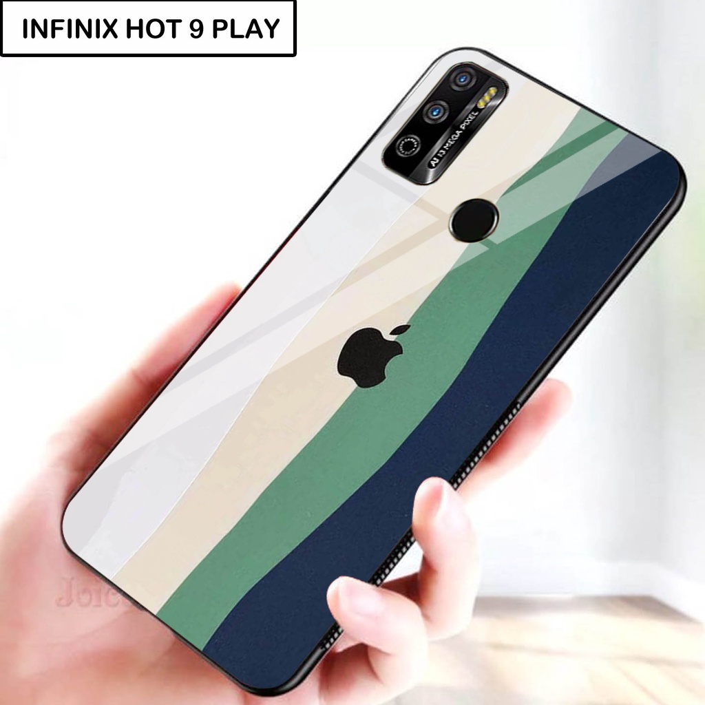 Softcase Kaca For INFINIX HOT 9 PLAY - Case Handphone INFINIX HOT 9 PLAY [T19].