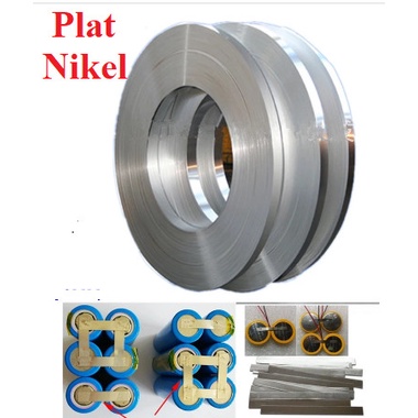 Plat nikel baterai sambungan Battery Lithium Plate Nickle 18650