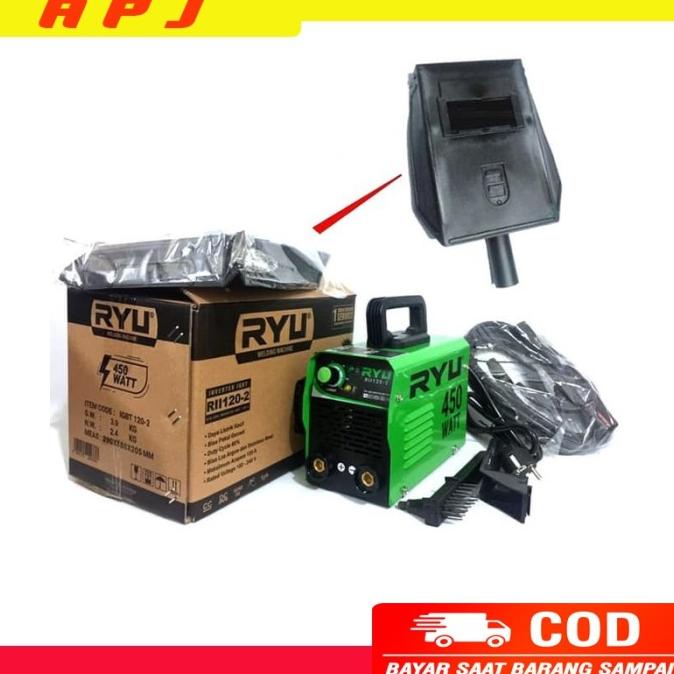 ZF673 PAKET TUKANG LAS MESIN RYU SPT LAKONI BOR 10MM SET KAIROS TERMUR