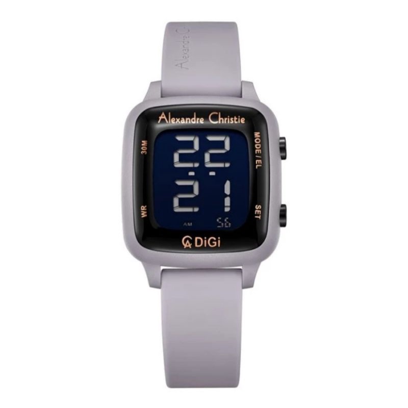 Jam tangan wanita Alexandre Christie Digi AC 9369 LH RPUBA Ladies Bla