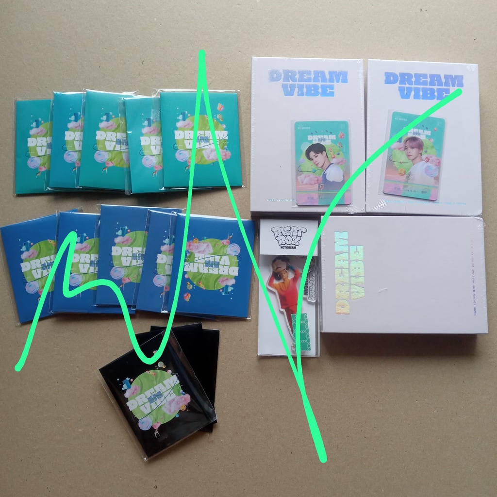 Photocard - Polaroid  MD VIBE EXHIBITION NCT DREAM 2022 - Ready stock