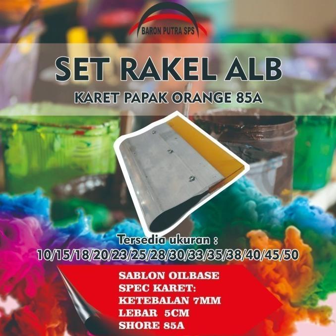 

,,,,,,,] SET RAKEL ALB KARET PAPAK ORANGE 85A 25 CM