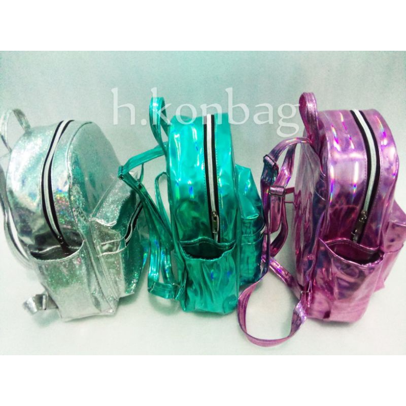 tas. ransel gendong anak perempuan hologram