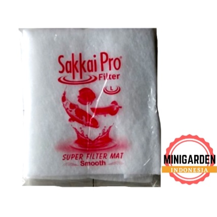 KAPAS FILTER AQUARIUM SAKKAI PRO 100 X 100 CM SIZE XL 1 X 1METER MERAH