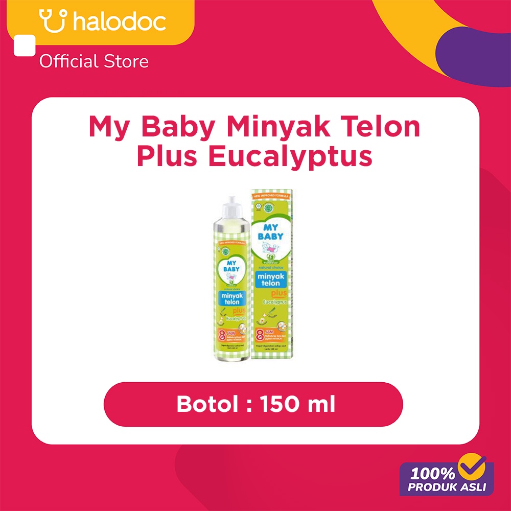 My Baby Minyak Telon Plus Eucalyptus 150 ml