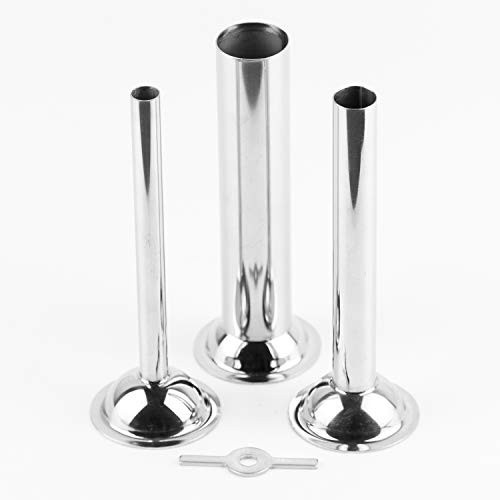 Sostel Sausage Maker Kit 3 Piece Stainless Steel Sausage Stuffer