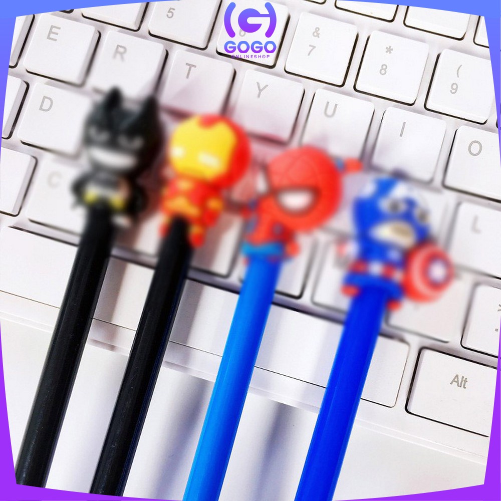 GOGO-A12 Pena Hero / Pulpen Gel Karakter hero / Pen hero Alat Tulis Stationary Murah