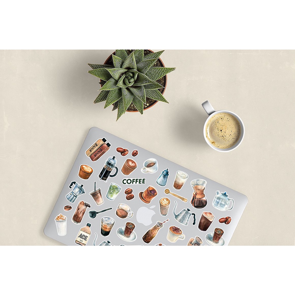 Watercolor Coffee Bundle