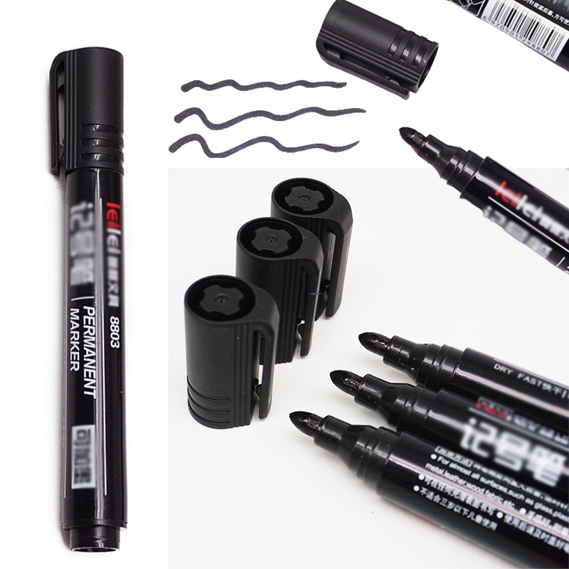 

[COD]Permanent Marker / Spidol Permanen / Permanent Marker Spidol Permanen Round Tip Refillable-YES