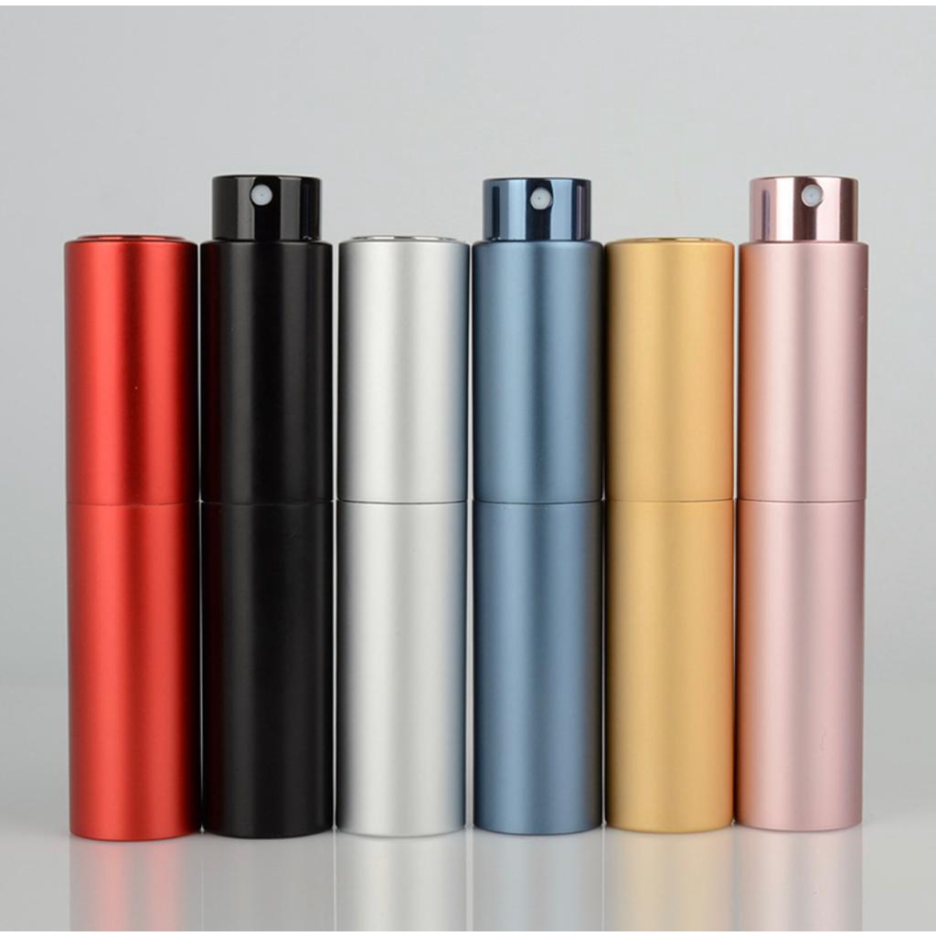 Botol Parfum Refill Twist &amp; Spray Model Gincu Putar 10ml Botol Travel 10ml Botol Travel Portabel Atomizer Twist 10ml