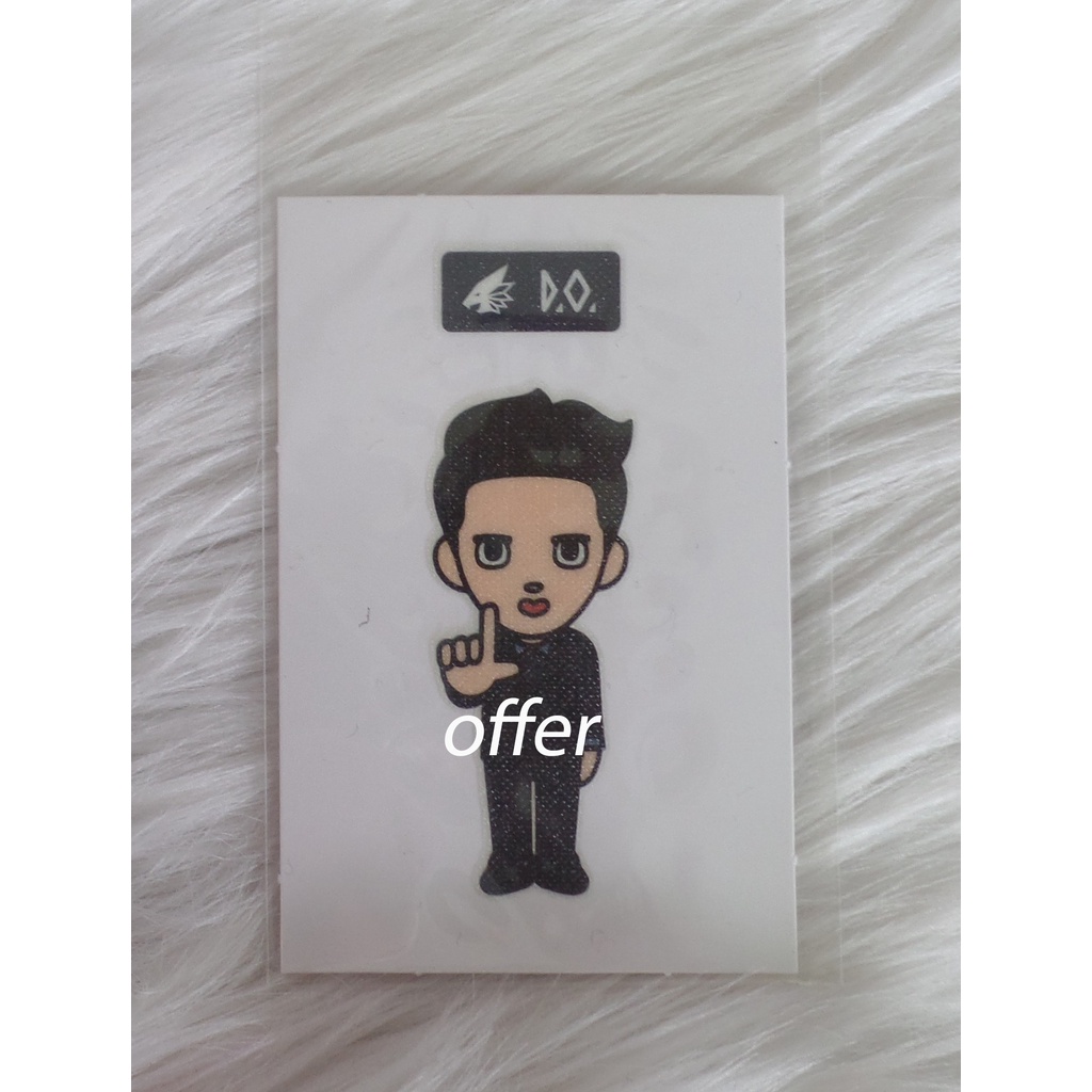 PHOTOCARD EXO EXOLUXION EXO'LUXION PLANET 2 MEMORY KIT D.O. DO KYUNGSOO OFFICIAL NON ALBUM