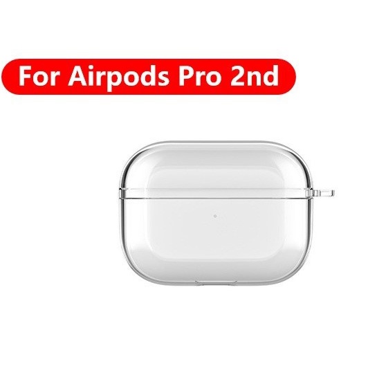 compatible for APPLE Airpods 1 2 Airpods Pro Soft Case Transparant Transparent Bening Casing Airpods 3 Airpods Pro inpods 11 12-Airpods Pro 2nd
