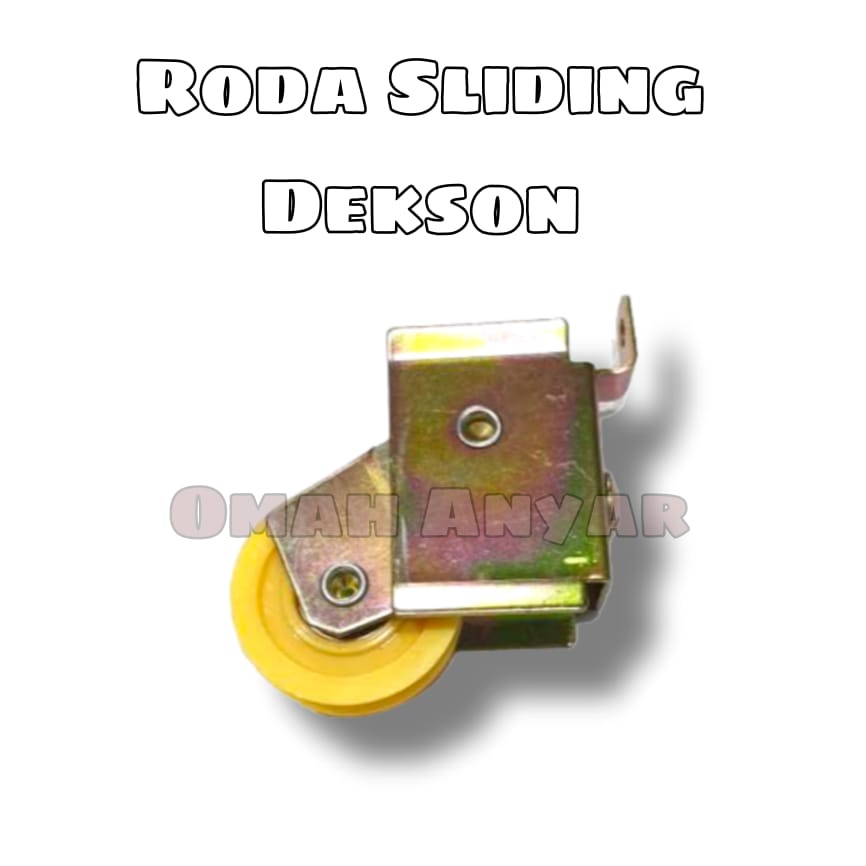 Roda Sliding Pintu Geser Aluminium RSD Besar Dekson ASLI