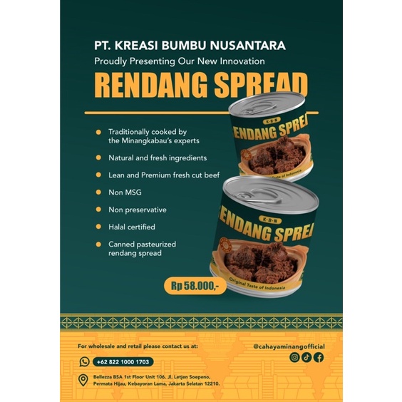 

Rendang Spread