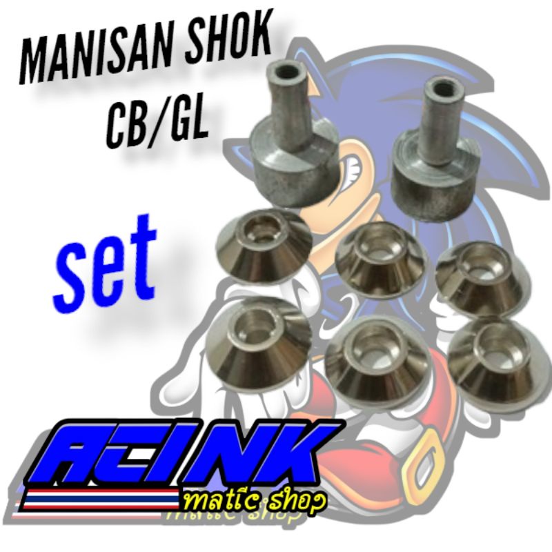 manisan shok /monel shok /pemundur shok cb