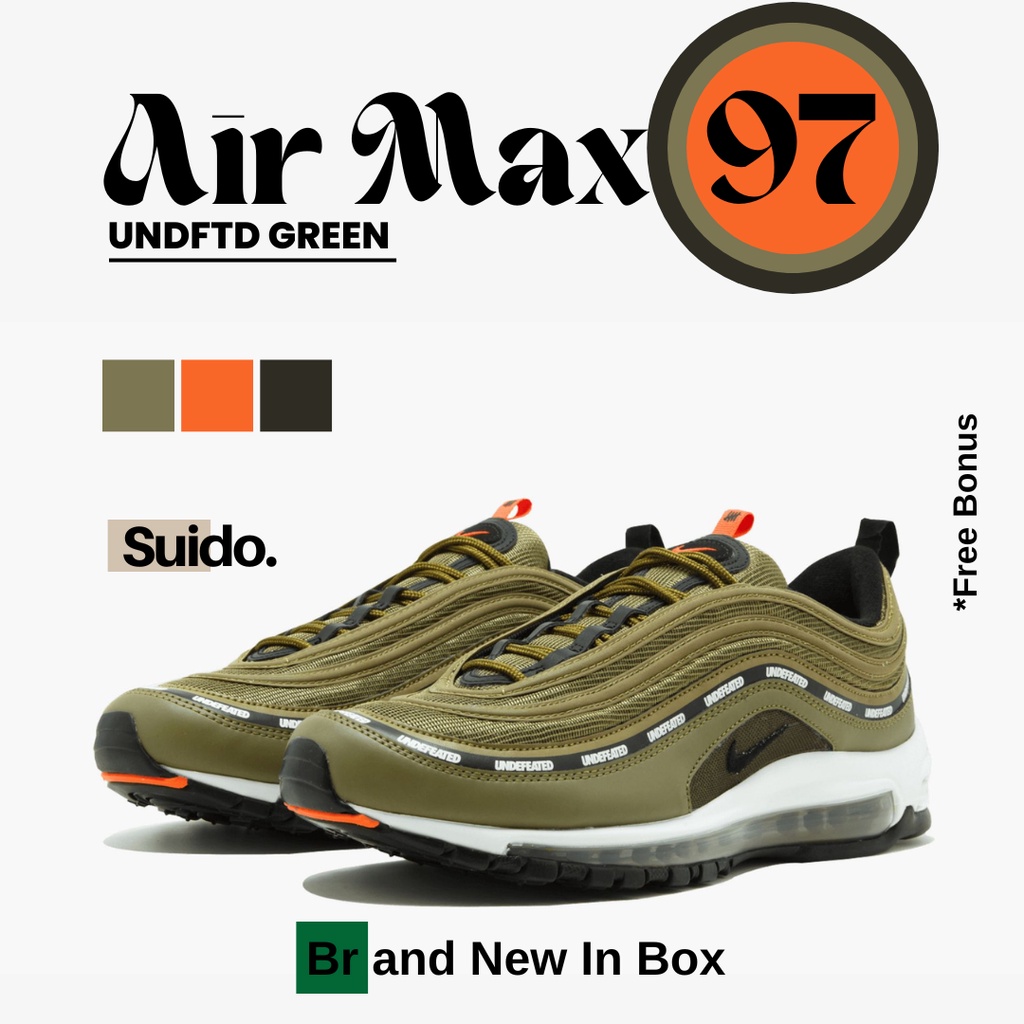 Nike Air Max 97 Undefeated Green - Militia green