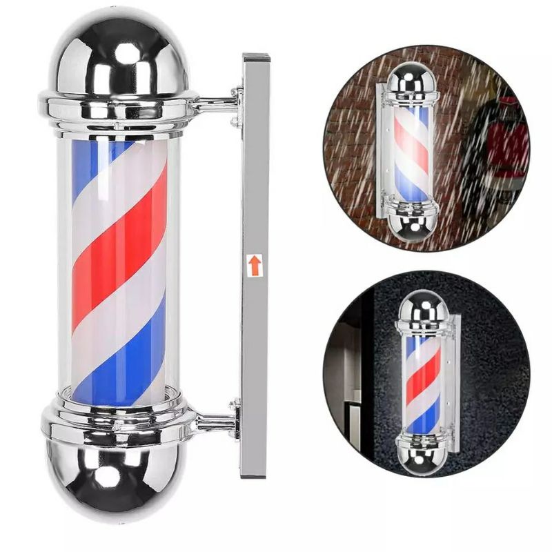 Lampu Barber 100cm Lampu Barber shop 100 cm Lamp rotary 1 Meter Lampu Salon Barber 1M cukur Rambut Lamp Barber